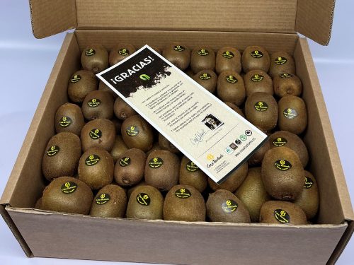 Kiwi Asturiano 6 kg caja de la huerta de CasaBartuelo