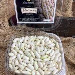 Faba fresca asturiana Casa Bartuelo, en envase de plástico.